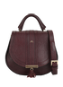 Mini Venice, £250, Handbags, Burgundy, Leather, Front view